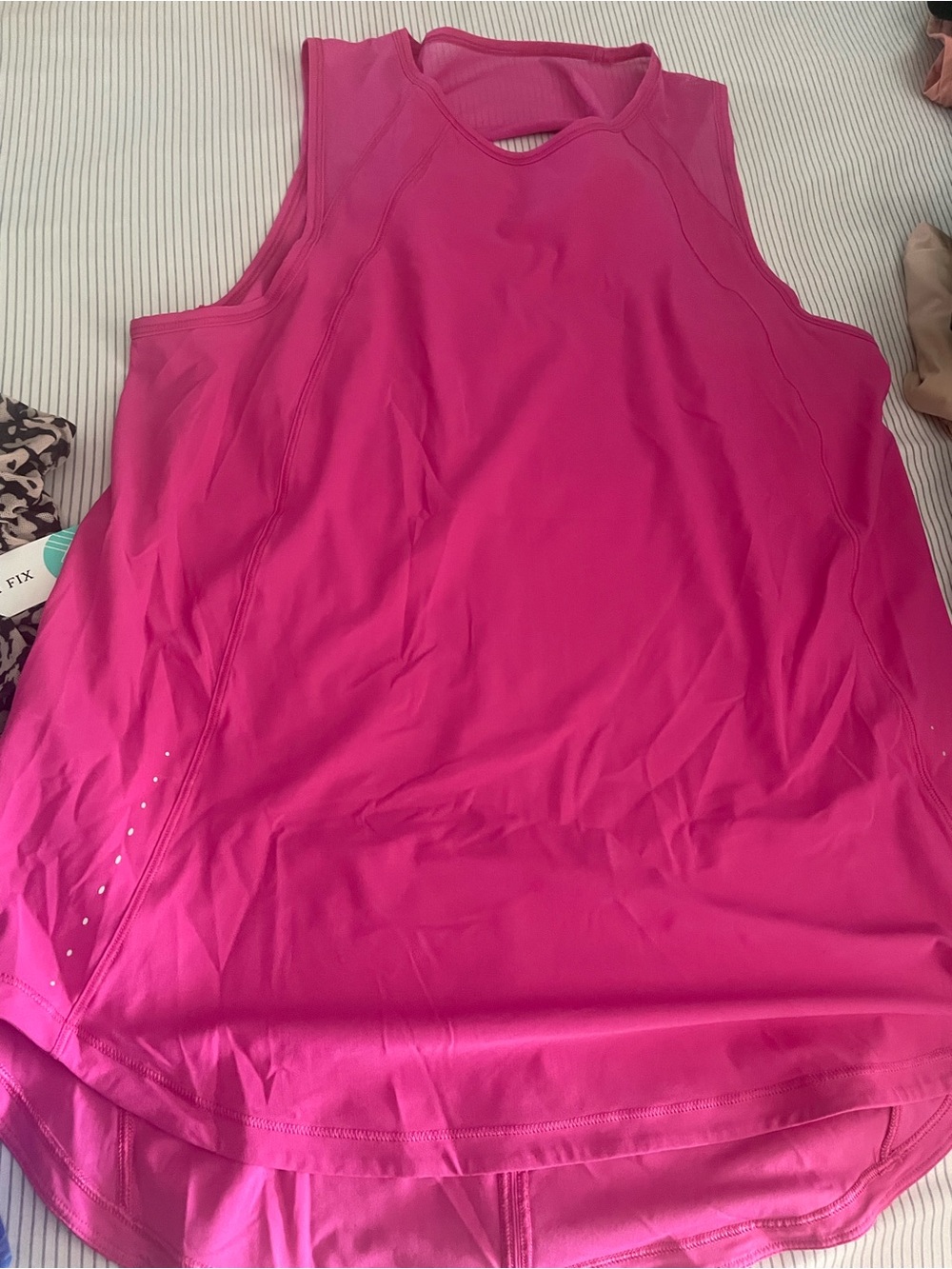 lululemon athletica Hot Pink Performance Tank